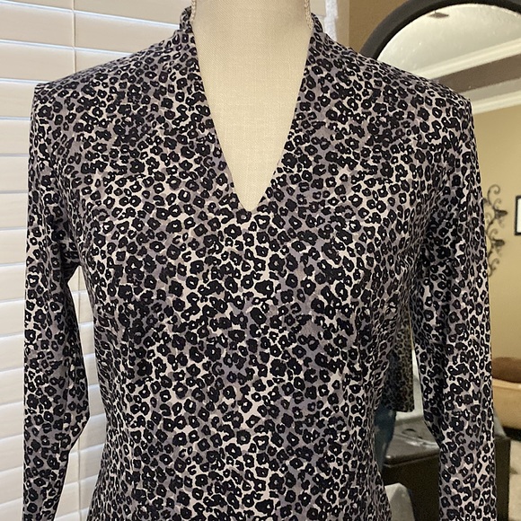 J. McLaughlin cheetah print dress - Picture 2 of 5